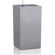 LECHUZA Canto Stone high 30 Komplettset 30 x 30 x 56 cm steingrau