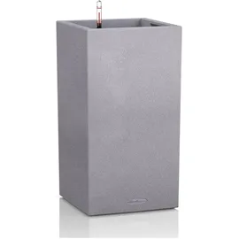 LECHUZA Canto Stone high 30 Komplettset 30 x 30 x 56 cm steingrau