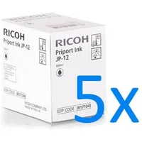 Ricoh JP-12 schwarz 5er Pack (817104)
