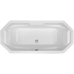 Schröder 8-Eckwanne Norderney 192x86x48 cm weiß