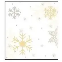 Ursus Transparentpapier 115 g/qm A4 25 Blatt Classic Christmas creme/braun