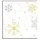 Ursus Transparentpapier 115 g/qm A4 25 Blatt Classic Christmas creme/braun