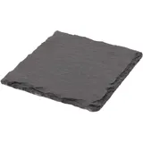 Servierplatte Schiefer Quadrat - 10x10cm - 1 Schieferplatte - 10x10cm