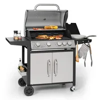 Klarstein Tomahawk Gasgrill 4+1-Brenner