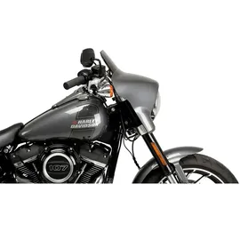 PUIG 21340f Sport Harley Davidson Softailport Windschutzscheibe - Dark Smoked - One Size