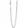 Adelia's Plattenkette Unisex Edelstahl Silber 70 cm