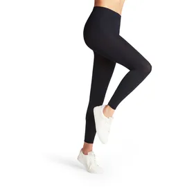 Falke Leggings Pure Matt 100 Blickdicht Blau L