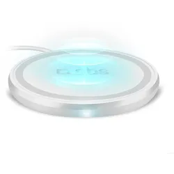 SBS TEWIRELESSUF15W, Indoor, USB, Kabelloses Aufladen, Weiß