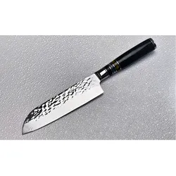Nagasaki Hand hämmerte das Santoku -Messer