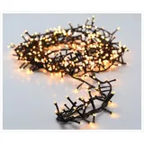 SPETEBO LED Weihnachts Lichterkette warm weiß - 24 m / 1200 LED - Weihnachtsbaum Deko Beleuchtung für Außen und Innen