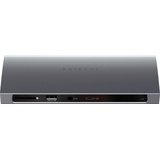 Satechi Thunderbolt 4 Dock – 11-in-1 – Thunderbolt 4 Host Port, 3 Thunderbolt 4 Downstream Ports, 3 USB-A 3.2 Ports, USB-A 2.0 Port, SD-Kartenleser, GbE, Audiobuchse – Kompatibel mit M2 & M1 MacBook