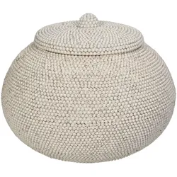 Aufbewahung weiß Ornament "Jar"