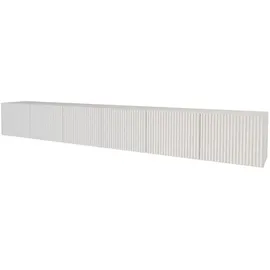 altdecor NOA-2 Lowboard 300 cm Weiß Holz