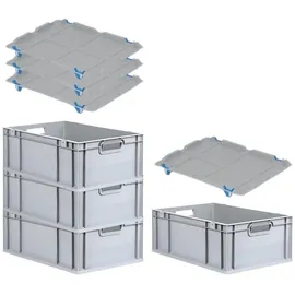 Proregal Eurobox NextGen Economy 22 x 40 x 60 cm 4-tlg. blau