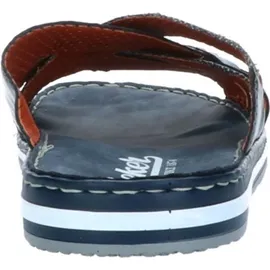 Rieker Herren Pantolette blau, Herren:45 EU - Blau - 45