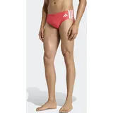 adidas 3-STREIFEN Badehose rot M