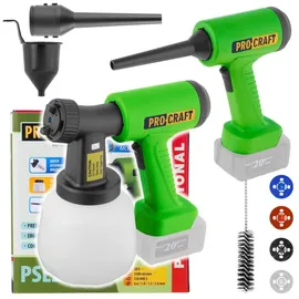 PROCRAFT Akku Farbspritzpistole PSE22bb 20 V Brushless