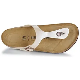 Birkenstock Gizeh Birko-Flor graceful pearl white 37