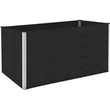 GROJA Solid Hochbeet 150 x 70 x 75 cm Anthrazitgrau