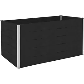GROJA Solid Hochbeet 150 x 70 x 75 cm Anthrazitgrau