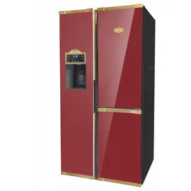 Kaiser KS 90300 RotAD Bio Retro Side-by-Side (538 l, 1830 mm hoch, Rot)