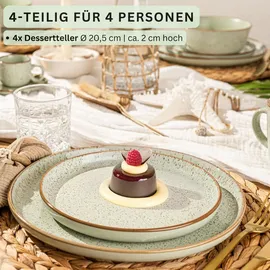 sänger Dessertteller, Grün, Keramik, kratzfest, Essen | Trinken, Geschirr, Teller, Kuchenteller