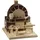 SAICO Räucherfigur Backofen Holz 15 cm natur/anthrazit
