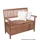 Garden Pleasure Houston 107 x 59 x 90 cm braun