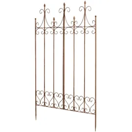 CLP Rankgitter 130 x 0 cm Antik Braun