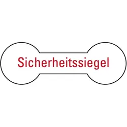 Sicherheitssiegel, RoHS-konform, weiß, Haftpapier, permanent, 60x20mm, 12/Bogen