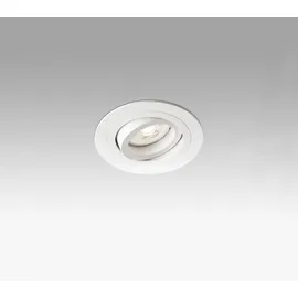 FARO Radón Deckeneinbauleuchte rund/weiß