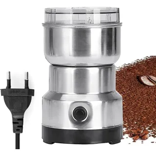 Gewürz & Kaffee Mühle Smash-Maschine Elektrische Kaffeemühle Universallmühle Edelstahl Gewürze Körner Nüsse Kaffee Mühle