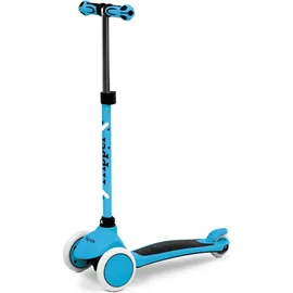 MONDO On&Go Tripper Scooter 3 Rädern, PU-Rollen und TPR-Griffen, Sicherheitsbremse Blau