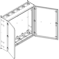 ABN NT58P Wandgehäuse schutzisoliert IP55 BxHxT: 1340x1290x340mm