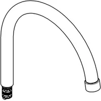 Grohe Auslauf 13240 supersteel