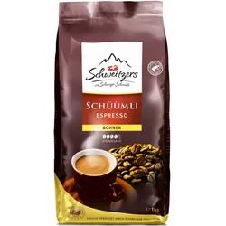 Schweitzers Schüümli Espresso Bohnen 1KG