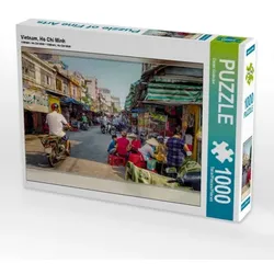 CALVENDO Puzzle Vietnam, Ho Chi Minh | 1000 Teile Lege-Größe 64x48cm Foto-Puzzle für glückliche Stunden