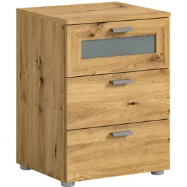 MID.YOU Xonox Nachttisch, Braun, Holzwerkstoff, 45x60x40 cm)