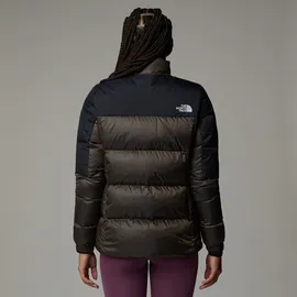 The North Face NF0A89900BI1 Women’s DIABLO DOWN Jacket Jacket Damen, SMOKEY BROWN BLACK heat), Größe L