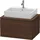 Duravit L-Cube 72x54,7cm, Nussb geb., f Kons, 2 Schub.