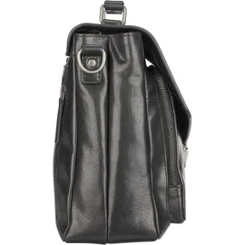 LEONHARD HEYDEN Roma Aktentasche Leder 40 cm Laptopfach schwarz