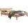 Hasena Massivholzbett Ortona 100 x 200 cm Holz Braun Kernbuche