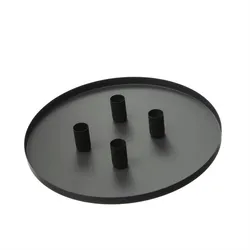 MARELIDA Stabkerzenhalter magnetisch Kerzenständer D: 30cm Kerzentablett Advent