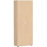 Geramöbel Lissabon Aktenschrank 80 x 42 x 216 cm braun