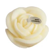 Rosenkerze, Teelichter mit künstlichen Rosen, Teelichter in Rosenform für Valentinstag, Duftkerzen für Valentinstag, Hochzeitsdekoration, ca