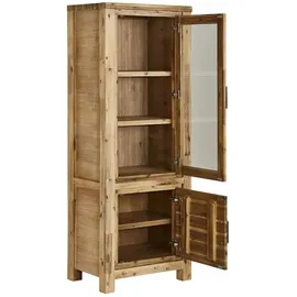 Woodford Vitrine Borneo 67 x 45 x 180 cm Mehrfarbig