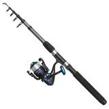 dam fishing Spinnrute DAM SET FULL TECH TELE SPINNING COMBO - 4 Größen wählbar, Modernes Design 1,8 m