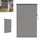 LZQ Seitenmarkise 250 x 160 cm Beige Polyester