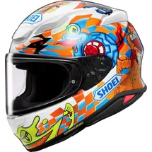 Shoei Nxr 2 Yaygo Tc-2 Weiss/Blau/Grün/Rot XS