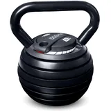ISOGYM Verstellbare Kugelhantel 3-18 kg Kugelhantel Hantelset (Schnellsicherheitsverriegelung) 7+ wählbare Gewichtsauswahl